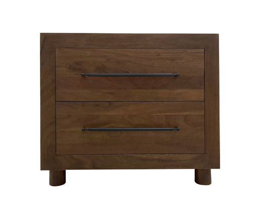 Jaxon - 2 Drawer Nightstand - Harvest Brown - R&R Furniture Gallery (Fountain Valley, CA)