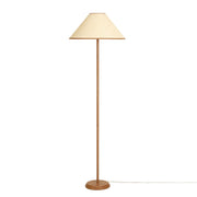 Keria - Vegan Leather and Raffia Designer Floor Lamp - Natural - R&R Furniture Gallery (Fountain Valley, CA)