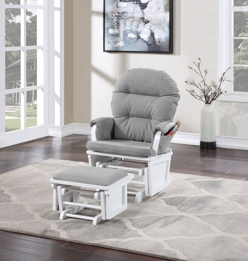 Madison - Glider & Ottoman - Base - R&R Furniture Gallery (Fountain Valley, CA)