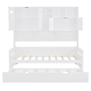 Daybed With All-In-One Cabinet And Shelf - R&R Furniture Gallery (Fountain Valley, CA)