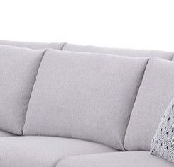 Penelope - Fabric Reversible Modular Sectional Sofa With Ottoman And Pillows - R&R Furniture Gallery (Fountain Valley, CA)