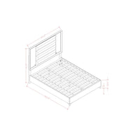 Star - 5 Pieces Bedroom Set Modern Design With LED - R&R Furniture Gallery (Fountain Valley, CA)
