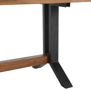 Bellamy - Dining Table - Amber Brown - R&R Furniture Gallery (Fountain Valley, CA)
