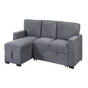 Territory - Pull Out Sofa Bed With Design - Dark Gray - R&R Furniture Gallery (Fountain Valley, CA)