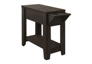 Accent Side Table, Storage, Lamp, Transitional Space-Saving Design - R&R Furniture Gallery (Fountain Valley, CA)