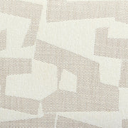 Sezanne - Vegan Leather And 2-Tone Jacquard Dining Chair - Cream - R&R Furniture Gallery (Fountain Valley, CA)