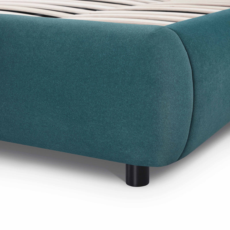 Mel - Faux Mohair Bed - R&R Furniture Gallery (Fountain Valley, CA)