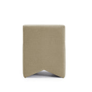 Pippa - Mohair Stool - Taupe - R&R Furniture Gallery (Fountain Valley, CA)