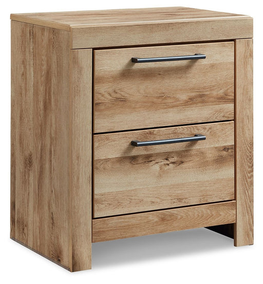 Hyanna - Two Drawer Night Stand - Tan Brown - R&R Furniture Gallery (Fountain Valley, CA)