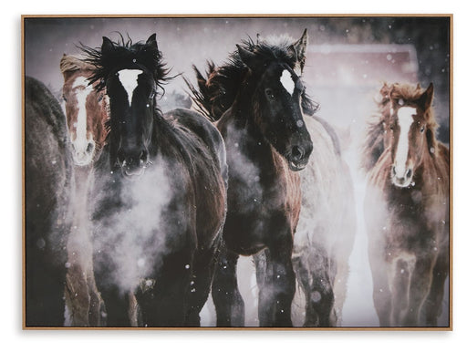 Chaseburn - Wall Art - Brown / Black / White - R&R Furniture Gallery (Fountain Valley, CA)