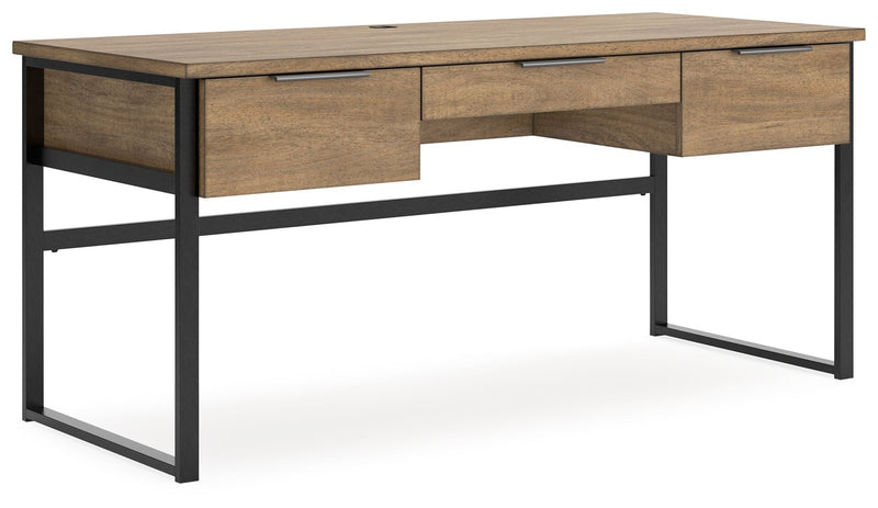 Montia - Home Office Desk - Light Brown - R&R Furniture Gallery (Fountain Valley, CA)