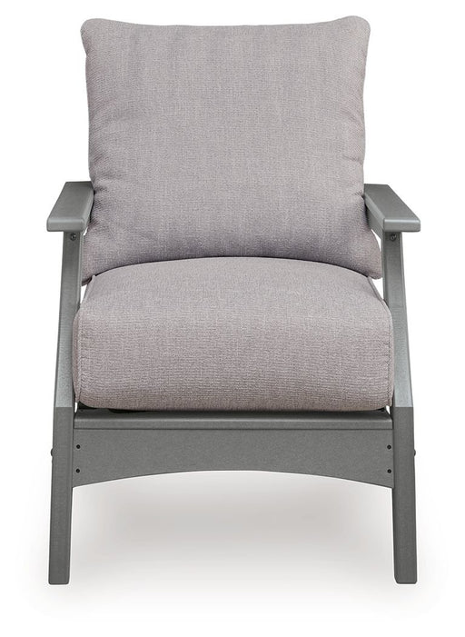 Cove Beach - Lounge Chair With Cushion (Set of 2) - Gray - R&R Furniture Gallery (Fountain Valley, CA)
