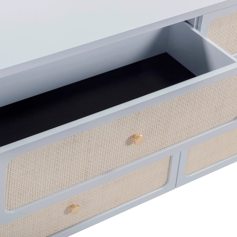Patty - Rattan 6 Drawer Dresser - R&R Furniture Gallery (Fountain Valley, CA)