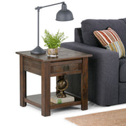 Monroe - Handcrafted Side Table - R&R Furniture Gallery (Fountain Valley, CA)