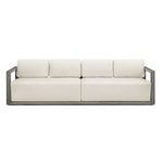 Remsen - Outdoor Sofa - White / Brown