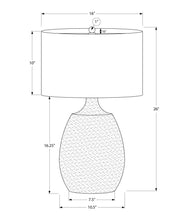 Lighting, Table Lamp, Resin, Contemporary - Cream - R&R Furniture Gallery (Fountain Valley, CA)