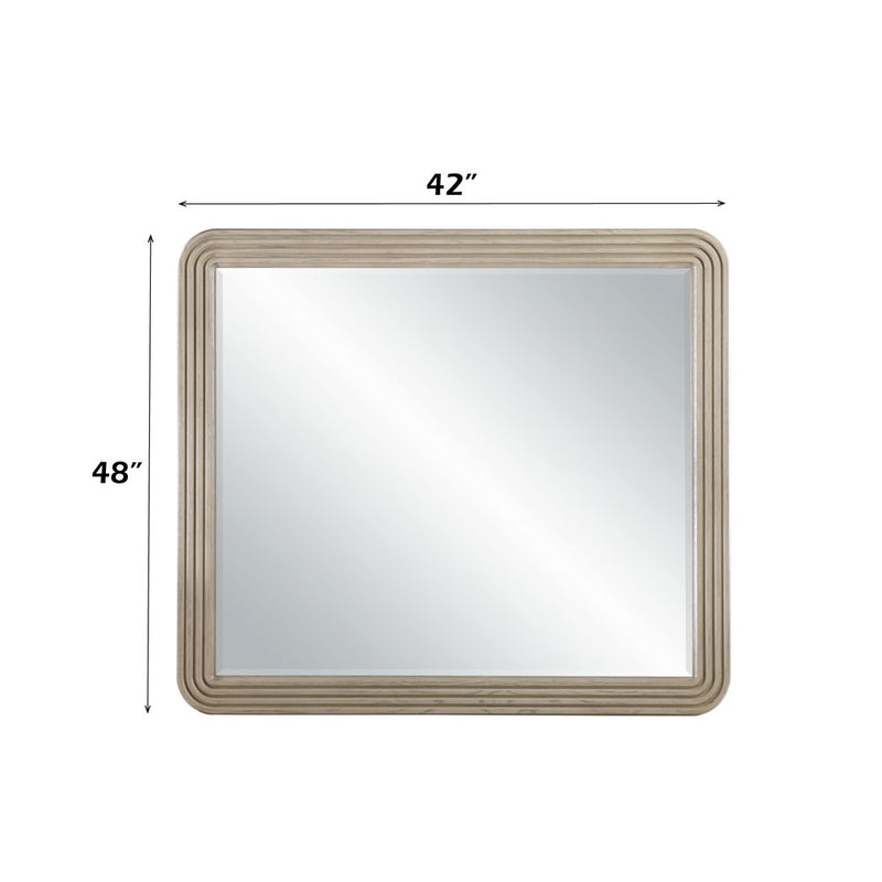 Leanna - Mirror - Light Oak - R&R Furniture Gallery (Fountain Valley, CA)