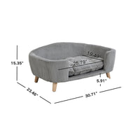 Elevated - Dog Bed Frame For Small Dog, Pet Couch Bed With Legs And Supportive Foam, Easy Assembly - R&R Furniture Gallery (Fountain Valley, CA)