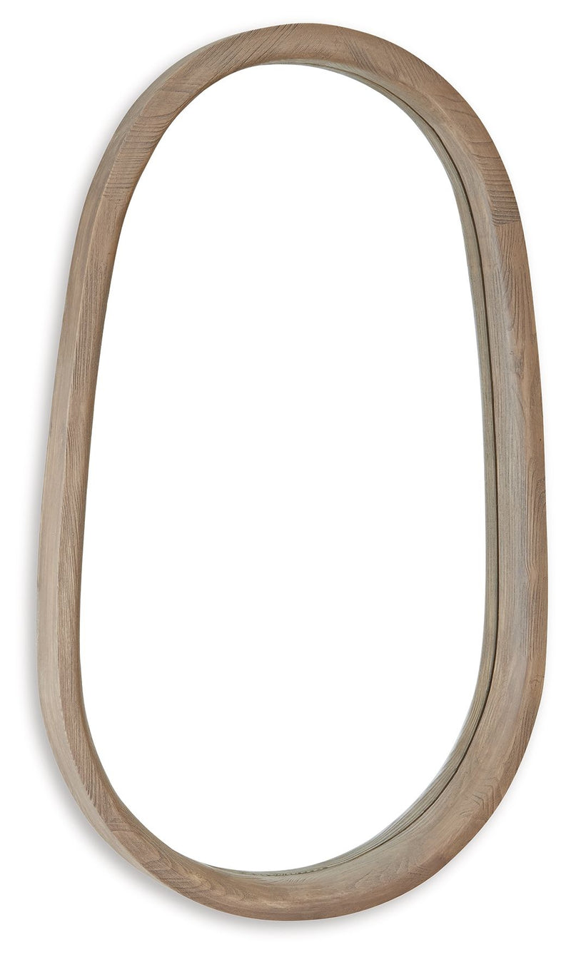 Aarilynn - Accent Mirror - Antique Brown - R&R Furniture Gallery (Fountain Valley, CA)
