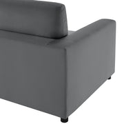 Caylie - Modular 5 Piece Sectional - Charcoal - R&R Furniture Gallery (Fountain Valley, CA)