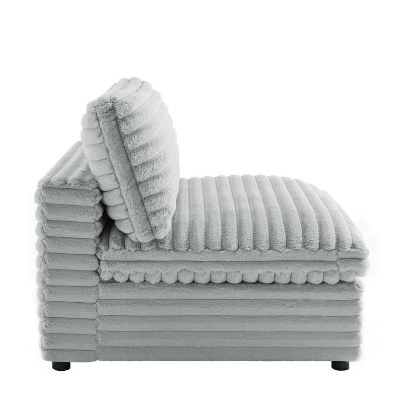 Jenny - 5 Piece Sectional - Gray - R&R Furniture Gallery (Fountain Valley, CA)