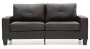 Modern Newbury modular sofa by Glory Furniture, featuring sleek stationary design with plush cushions in a contemporary living room setting.