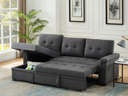 Destiny - Reversible Sleeper Sectional Sofa With Storage Chaise - R&R Furniture Gallery (Fountain Valley, CA)