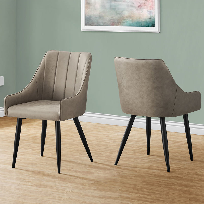 Upholstered Side Dining Chair For Dining Room (Set of 2) - R&R Furniture Gallery (Fountain Valley, CA)