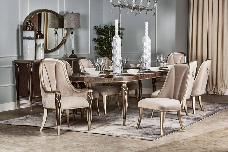 Villa Cherie - Dining Side Chair - R&R Furniture Gallery (Fountain Valley, CA)
