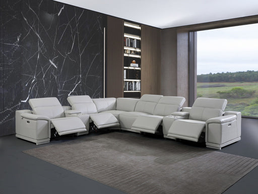 9762 - Power Reclining Sectional - R&R Furniture Gallery (Fountain Valley, CA)