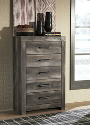 Wynnlow - Five Drawer Chest - Gray - R&R Furniture Gallery (Fountain Valley, CA)