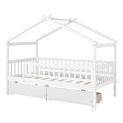 House Bed With 2 Drawers - R&R Furniture Gallery (Fountain Valley, CA)