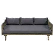 Claremont - 3 Seater Daybed Teak Acacia Wood Water Resistant Cushions - R&R Furniture Gallery (Fountain Valley, CA)