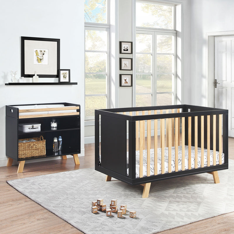 Livia - 3-in-1 Convertible Island Crib - R&R Furniture Gallery (Fountain Valley, CA)