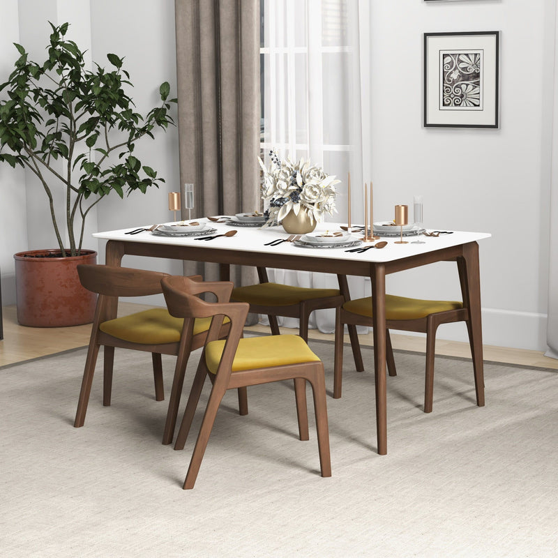 Dakota - Mid-Century Modern Dining Chair (Set of 2) - R&R Furniture Gallery (Fountain Valley, CA)