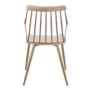 Lumi Source Preston farmhouse dining chairs set of 2 with wooden frames and cushioned seats, ideal for rustic dining room decor.