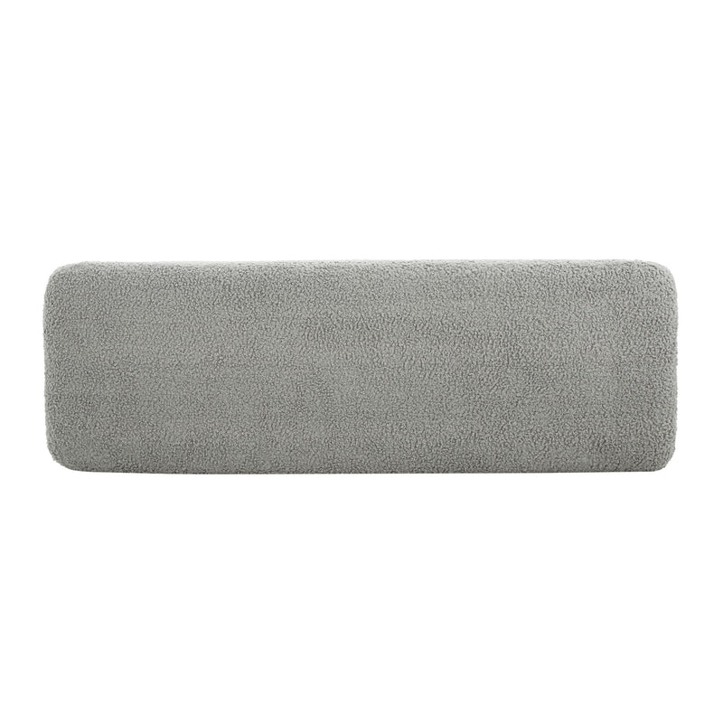 Contemporary Ottoman With Foam Cushion And Durable Upholstery - R&R Furniture Gallery (Fountain Valley, CA)