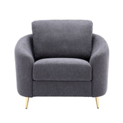 Yuina - Chair - Gray Linen - R&R Furniture Gallery (Fountain Valley, CA)