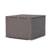 Santa Rosa storage table by Noble House featuring a wooden surface and open shelving for convenient home organization.