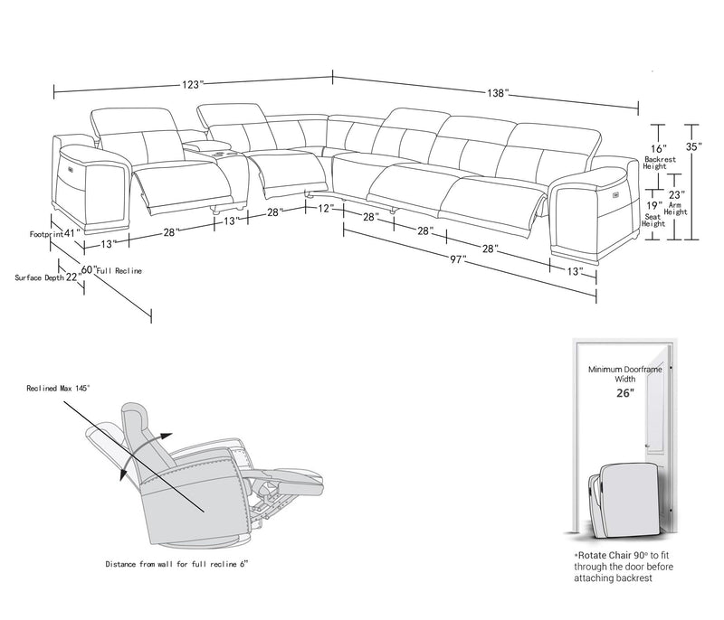 9762 - Sectional - R&R Furniture Gallery (Fountain Valley, CA)