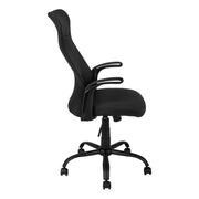 Office Chair, Adjustable Height, Swivel, Armrests, Contemporary & Modern - R&R Furniture Gallery (Fountain Valley, CA)