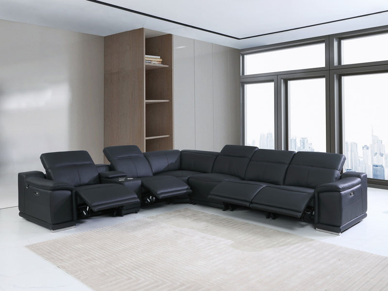 9762 - Power Reclining Sectional - R&R Furniture Gallery (Fountain Valley, CA)