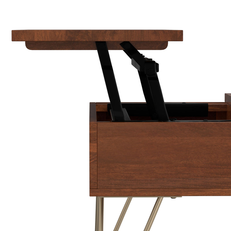 Hunter - Handcrafted Lift Top Coffee Table - R&R Furniture Gallery (Fountain Valley, CA)