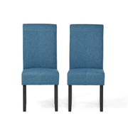 Pertica - Dining Upholstered Armless Chairs (Set of 2) - R&R Furniture Gallery (Fountain Valley, CA)