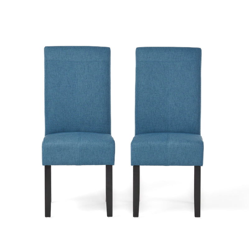 Pertica - Dining Upholstered Armless Chairs (Set of 2) - R&R Furniture Gallery (Fountain Valley, CA)