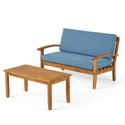 Outdoor Chat Set With Coffee Table And Loveseat - R&R Furniture Gallery (Fountain Valley, CA)