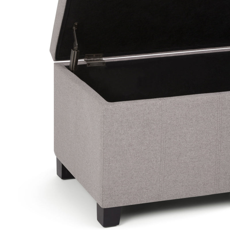 Dover - Upholstered Storage Ottoman Bench - R&R Furniture Gallery (Fountain Valley, CA)