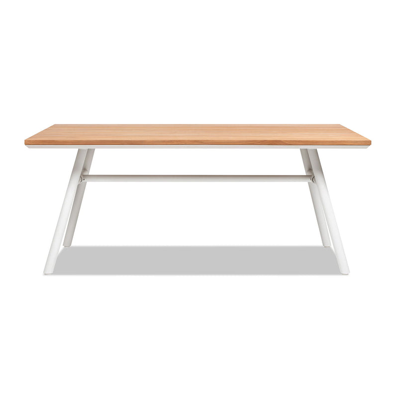 Maiden - 6 Seater Patio Dining Table - Natural Teak - R&R Furniture Gallery (Fountain Valley, CA)