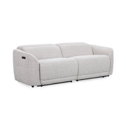 Ostend - Upholstered Power Recliner Sofa - Gray - R&R Furniture Gallery (Fountain Valley, CA)