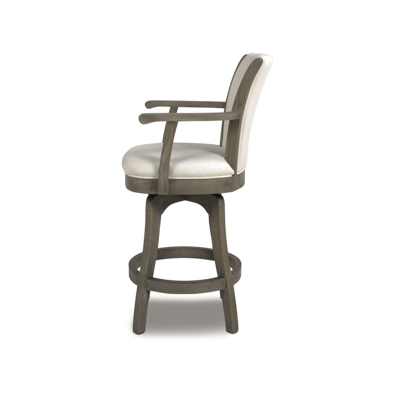 Williams - Swivel Counter Height Bar Stool - R&R Furniture Gallery (Fountain Valley, CA)